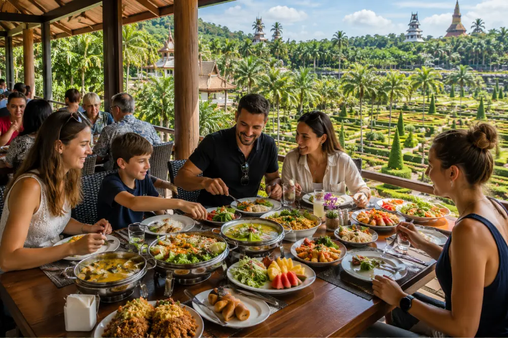 Garden + Lunch Combo: Best for a Relaxed Scenic Visit