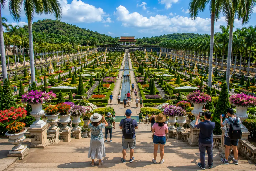 The French Garden Gives It a Grand Identity