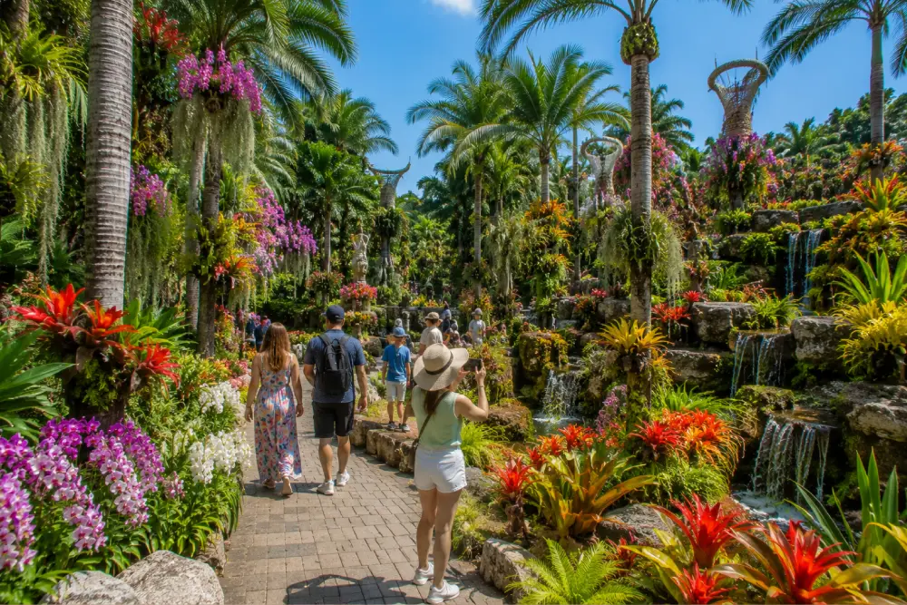 Tropical Plants Make the Garden Feel Alive