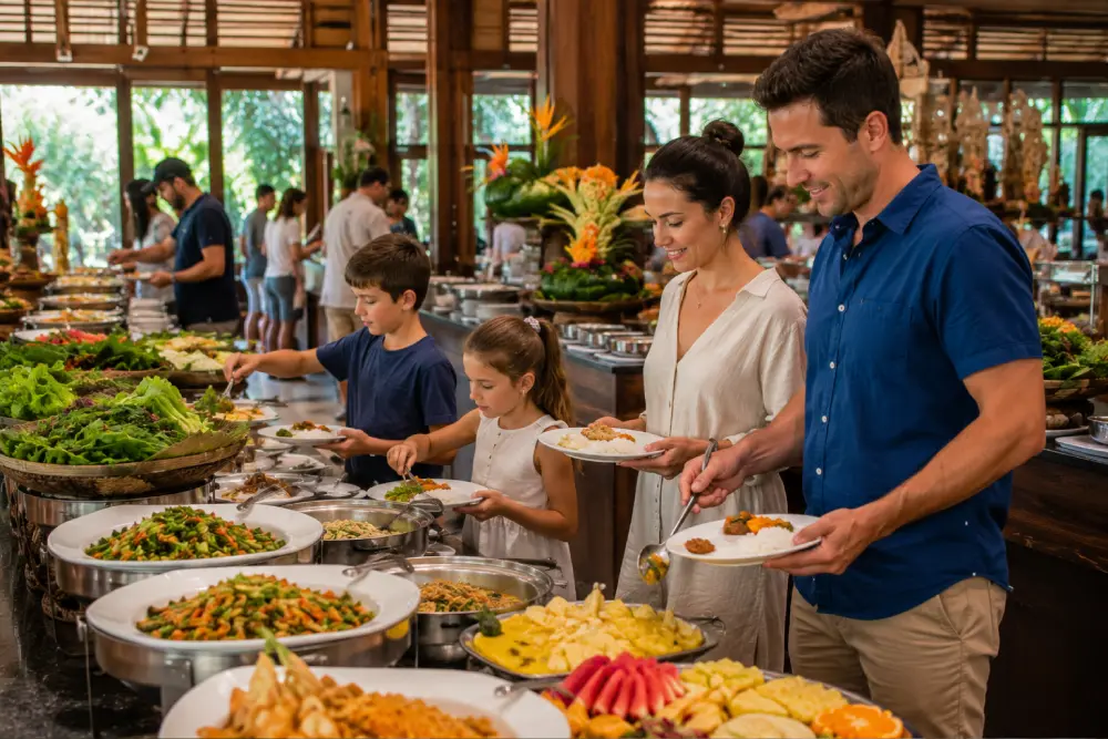 What About Food at Nong Nooch Pattaya?